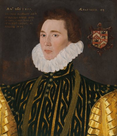 Portrait of Thomas Slingsby (1556-1579) by George Gower